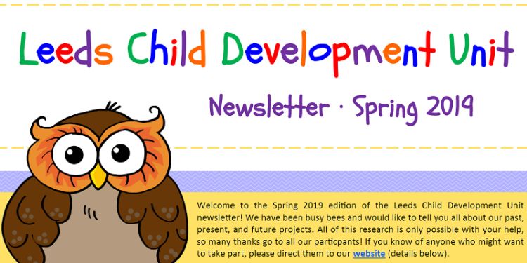Leeds Child Development Unit newsletter