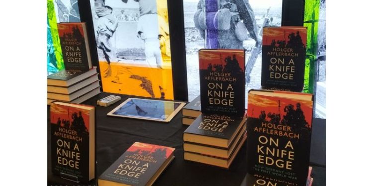 Professor Holger Afflerbach’s new book launched in style at the National Army Museum