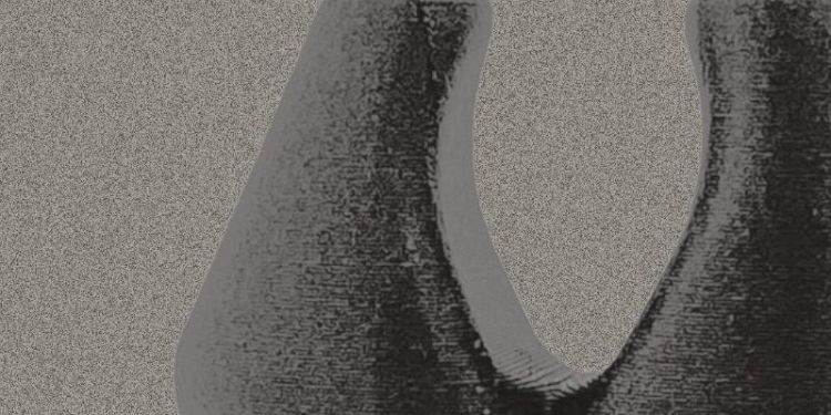Close up of an artwork