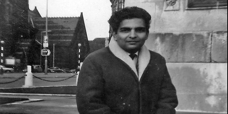Sayeed rahman on campus in the sixties