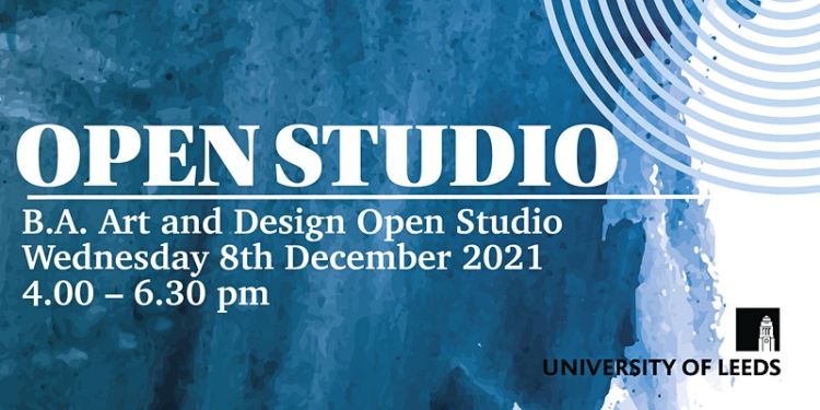 2021 Art and Design open studio banner