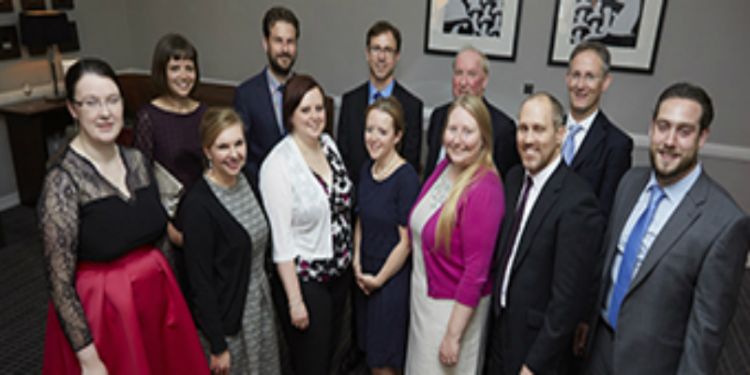 A group shot at the evening celebration for the IDEA Centre's 10th anniversary.