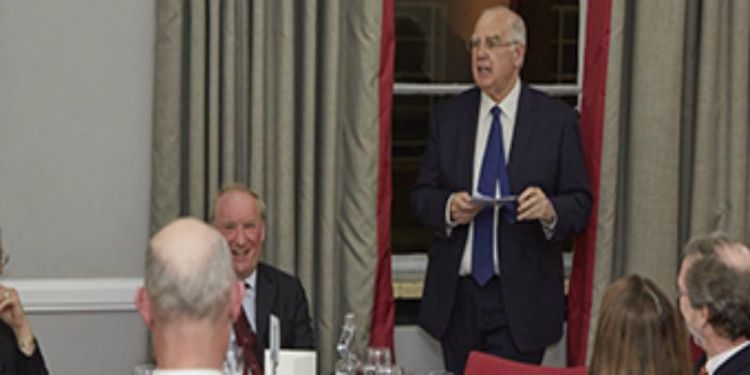 A speech taking place at the IDEA Centre's 10th anniversary evening celebrations.