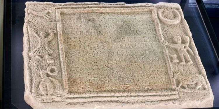 Ancient inscription from Roman Yorkshire unveiled to the public at University of Leeds 