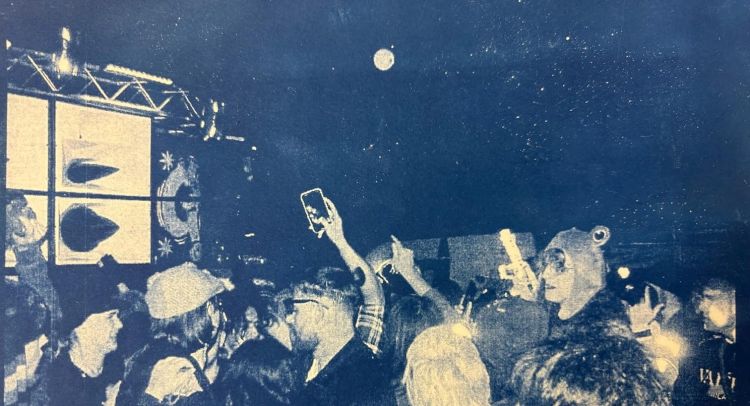 Cyanotype artwork by Evie Stokoe