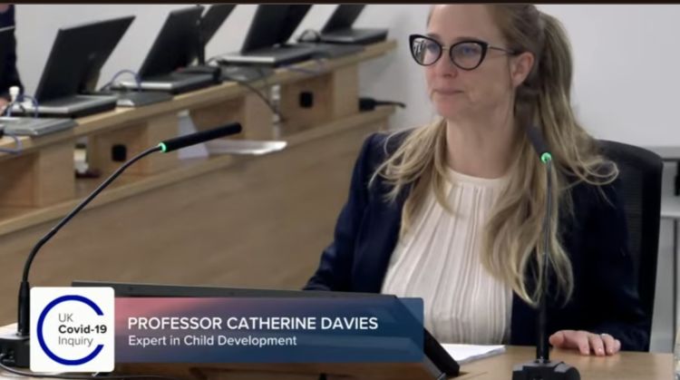 Professor Catherine Davies presented her findings and recommendations at the Covid-19 Inquiry public hearing on Tuesday 30 September, 2025.