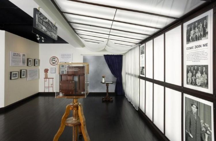 The Belle Vue Studio installation in the National Science and Media Museum's Kodak Gallery. Image Credit: Charlotte Howard.