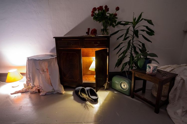 Installation by artist Annie Greenwood
