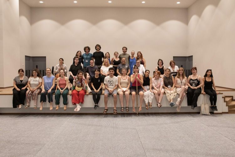 Greek Tragedy Workshop on "Redefining the Chorus" at prestigious Epidaurus Encounters Conference