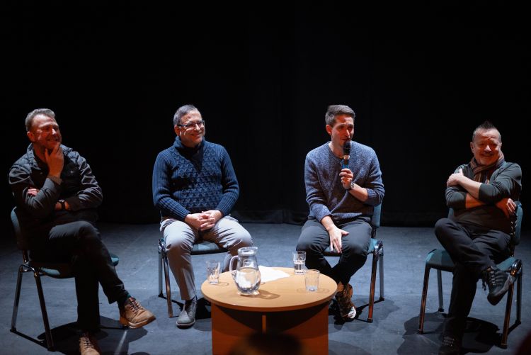 Leeds Playhouse Artistic Director Tom Wright visits PCI