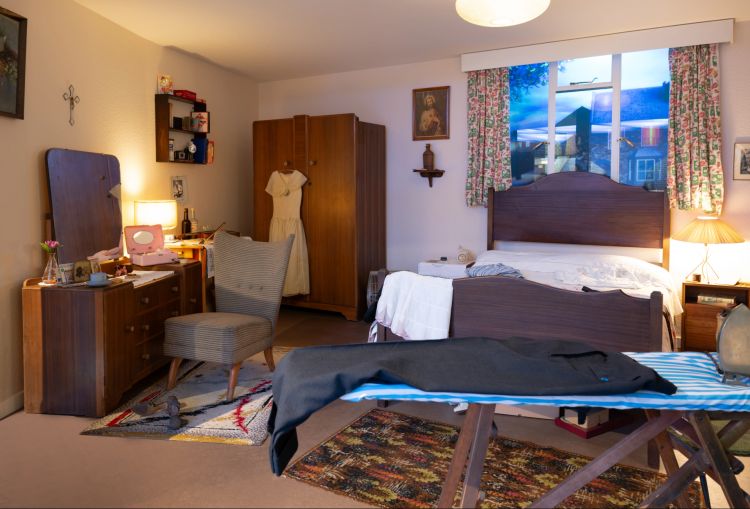 A room upstairs in 1956