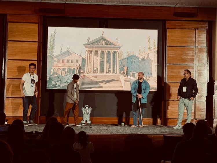 Professor George Rodosthenous directs ARGOS as closing performance at major international robotics conference in London
