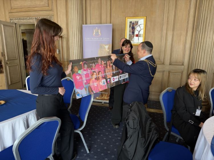 Leeds students raise funds for Lord Mayor charity