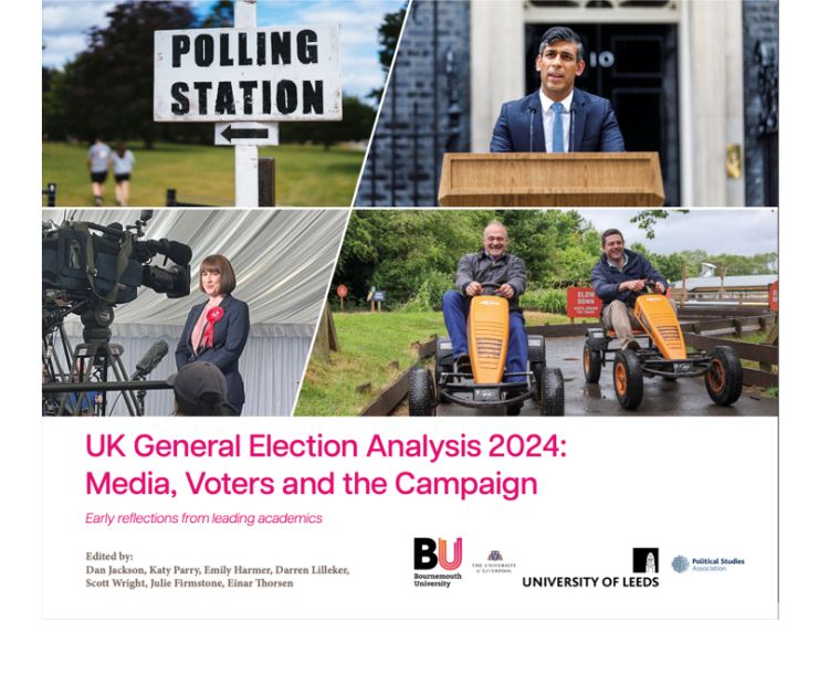 School of Media and Communication researchers co-edit and contribute to the 2024 UK Election Analysis Report