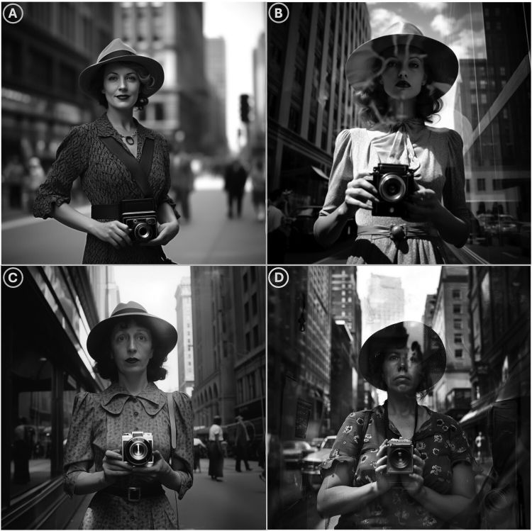 Figure 2 midjourney outputs at intermediate steps a d