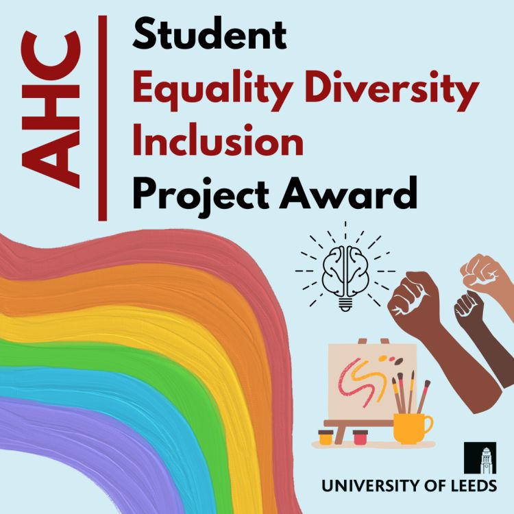 Text reads: Student Equality Diversity Inclusion Project Award