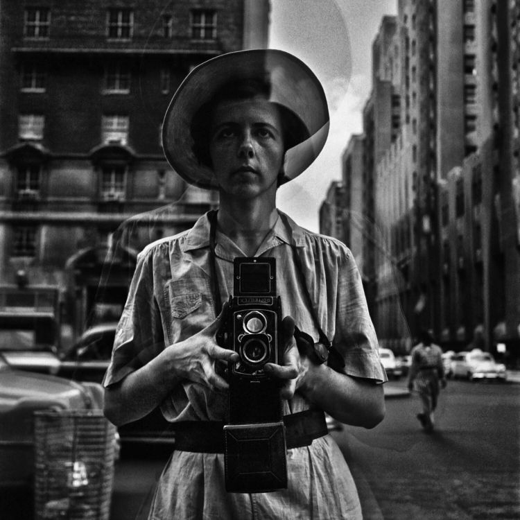Untitled self portrait (circa 1960s) by Vivian Maier. Credit: Vivian Maier.