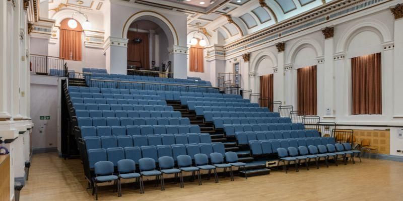 Image depicting seating in the Clothworkers Centenary Concert Hall.
