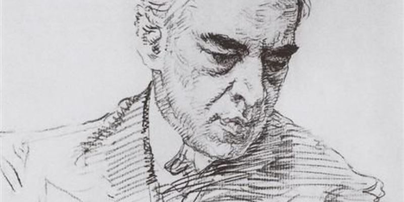 Stanislavsky portrait drawing
