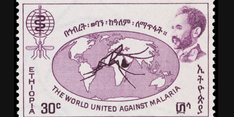 World against malaria stamp 3