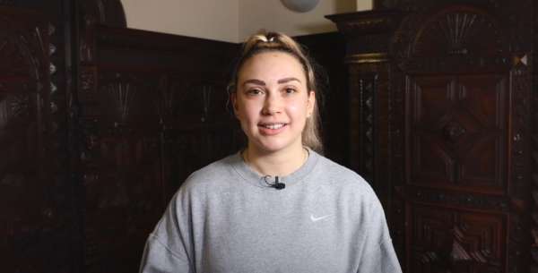 Amy, English student