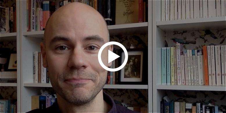 A screenshot of Dr Richard DeRitter with a 'play' icon overlayed to indicate clicking the image will played a video
