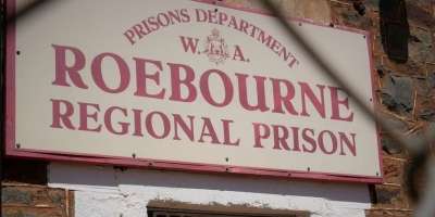 Sign for Roebourne Regional Prison
