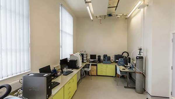 Chemistry lab in the school of design